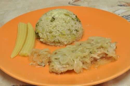 Vepřová pečeně s kapustovou rýží – Snadné recept z Česko kuchyně, hotový za 30 - 45 minut